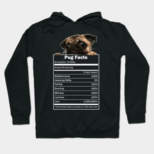 Pug Facts Hoodie